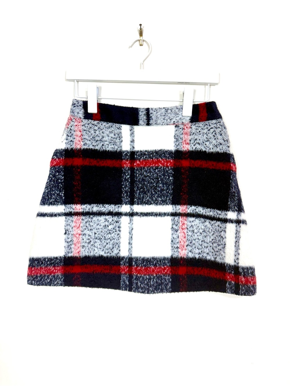Abercrombie Winter Plaid Mini Skirt